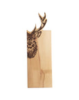 Stag Framed Beech Serving Board - Medium