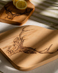 Stag Prince Beech Hanging Paddle - Medium