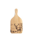 Scenic Stag Beech Hanging Paddle - Small
