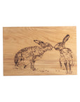 Kissing Hare Beech Serving / Cheese Board