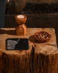 Highland Cow Single Slate Coaster