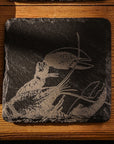 Lobster Single Slate Coaster