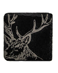 Stag Single Slate Coaster