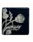 Thistle Trio Single Slate Coaster
