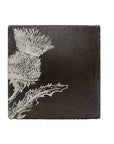 Thistle Single Slate Coaster