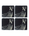 Pheasant Slate Coasters - Set of 4