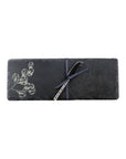 Flora Single Mini Slate Cheese Board & Knife Set