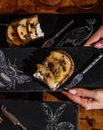 Bee Single Mini Slate Cheese Board & Knife Set