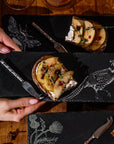 Pheasant Side Profile Single Mini Slate Cheese Board & Knife Set