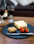 Round Slate Cheese Board