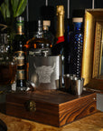 Highland Cow Hip Flask & Cup Set