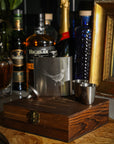 Pheasant Hip Flask & Cup Set