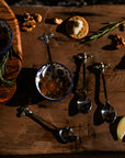 Gold Bee Spoons - Set of 4