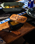 Lobster Repeat Blue Butter Dish
