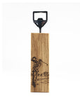 Golf Oak Bottle Opener