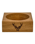 Stag Prince Oak Wine Bottle Coaster
