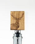 Monarch Stag Oak Bottle Stopper