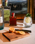 Gin is My Tonic Oak Bar Board