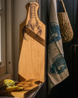Lobster Framed Oak Serving Board - Medium