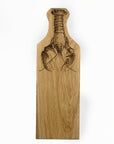 Lobster Framed Oak Serving Board - Medium