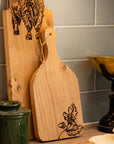 Autumn Acorns Oak Hanging Paddle - Small