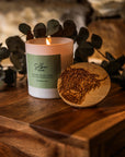 Highland Cow Fresh Fennel, Patchouli & Carrot Candle
