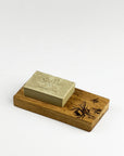 Bee Oak Soap Dish & Soap Set