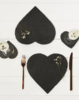 Heart Slate Place Mats - Set of 2