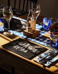 Lobster Repeat Slate Place Mats - Set of 2