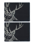 Stag Slate Place Mats - Set of 2