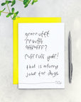 A Joke For Dogs Birthday Card
