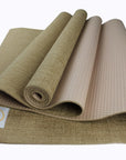 Maji Sports Jute Premium Eco Yoga Mat + Foot Massager (7.5cm x 17.5cm)