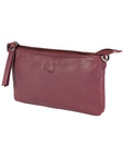 Lavender Full-Grain Leather Crossbody Bag for Women - Italian Crafted, Elegant & Fashionable by Kailimood.store at brixbailey.com