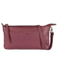 Lavender Full-Grain Leather Crossbody Bag - Italian Crafted, Elegant & Fashionable by Kailimood.store at brixbailey.com