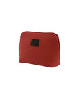 Bordeaux Canvas & Leather Women's Clutch - Italian Crafted with Zip Closure & Inner Pocket by Kailimood.store at brixbailey.com