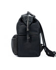 Kaili Mood Waterproof Nylon & Full Grain Leather Backpack - Stylish & Functional by Kailimood.store at brixbailey.com