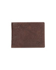 Men's Leather Wallet - Full Grain Volanata Leather in Testa Moro - Vintage Style by Kailimood.store at brixbailey.com