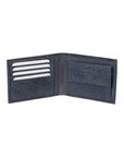 Italian Leather Men's Wallet - Handcrafted in Italy | Sporty & Elegant Blue Design | Multiple Card Slots & Coin Pocket | Heritage Style Gift by Kailimood.store at brixbailey.com