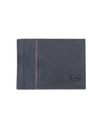Italian Leather Wallet for Men - Handcrafted in Italy | Premium Blue Sporty & Elegant Design | Gift Box by Kailimood.store at brixbailey.com
