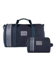 Kaili Mood Beauty Case - Italian-Designed Canvas & Leather Cosmetic Bag with Zip Closure - Heritage Style, Modern Functionality by Kailimood.store at brixbailey.com
