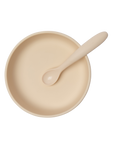 Silicone Baby Plate Bowl - Sand-4