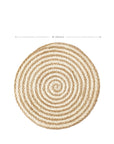 Kata Spiral Placemat - Natural (Set of 4)-4