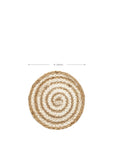 Kata Spiral Coaster Trivet - Natural (Set of 4)-4