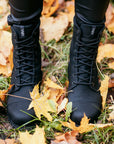 Black Vegan Ankle Boots
