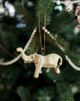 Hand-Carved Elephant Ornament-1