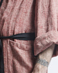 Unisex Linen Bathrobe – Comfortable, Durable & Stylish by KOOSdisain at www.brixbailey.com
