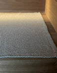 Luxurious Linen Sauna Seat Cover – Comfort & Elegance by KOOSdisain at www.brixbailey.com