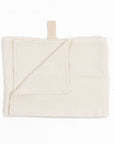 Large White Linen Cotton Bathroom Towel