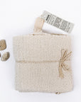 Big Linen Towel - Textured White