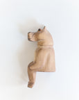 Hand-carved Hippo Shelf Sitter-0